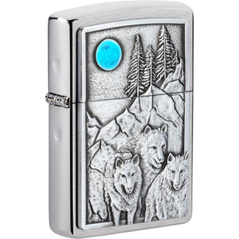 Зажигалка Zippo Wolf Design 49295